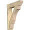 Ekena Millwork Balboa Slat Rough Sawn Outlooker, Douglas Fir, 8"W x 30"D x 38"H OUT08X30X38BOA06RDF - alternate 1